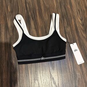 ALO Yoga Dual-Tone Sports Bra